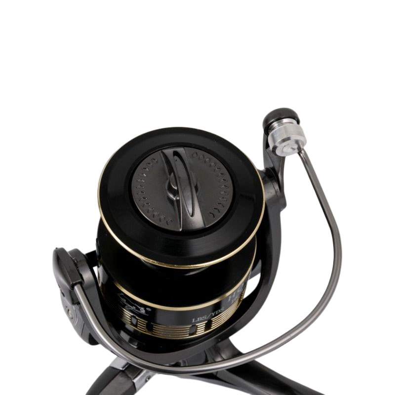 HQ1000-6000 Spool Logam 5+1BB Casting Umpan Air Masin Kekili Memancing Berputar