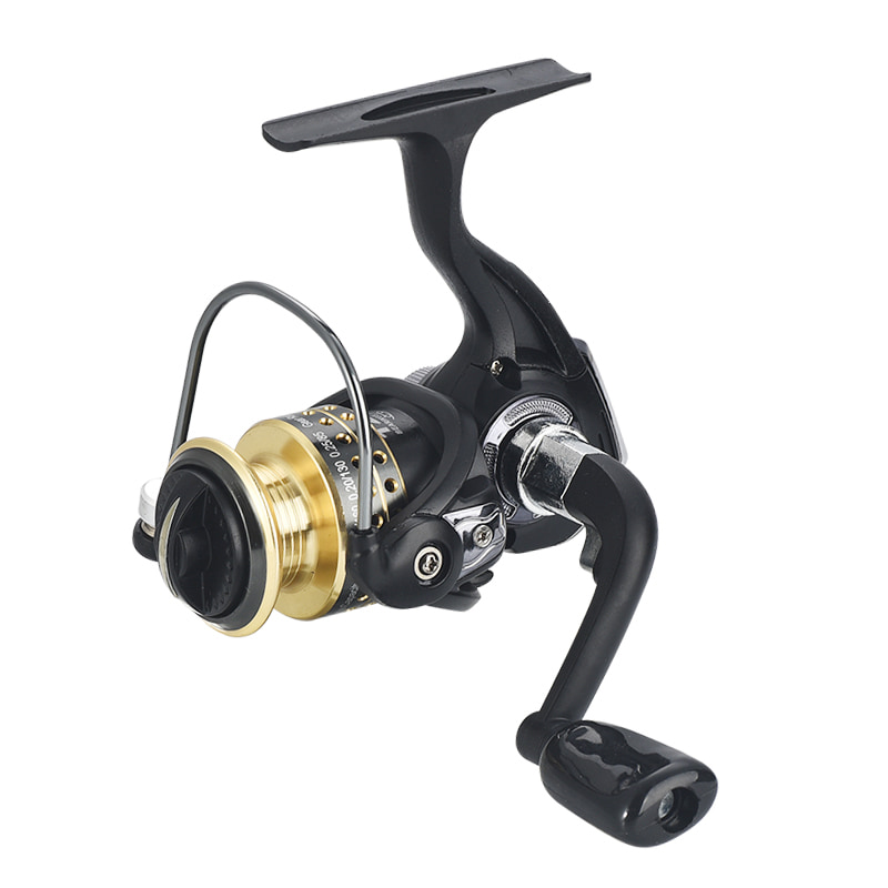 Kekili Mini Memancing Ais Umpan Logam 9+1BB