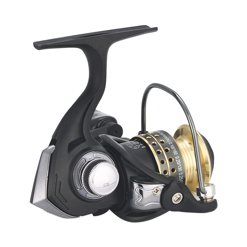 Kekili Mini Memancing Ais Umpan Logam 9+1BB