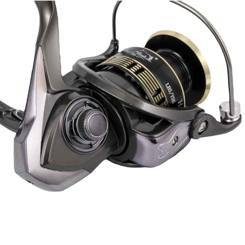 HQ1000-6000 Spool Logam 5+1BB Casting Umpan Air Masin Kekili Memancing Berputar