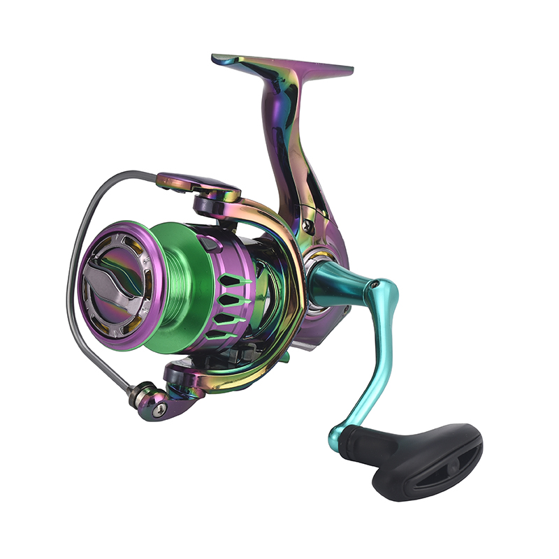 Aluminium Spool logam laut dalam Reel memancing brek belakang