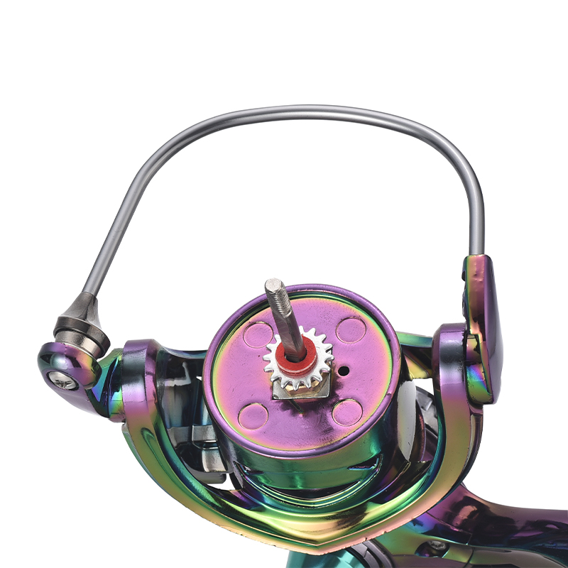 Aluminium Spool logam laut dalam Reel memancing brek belakang